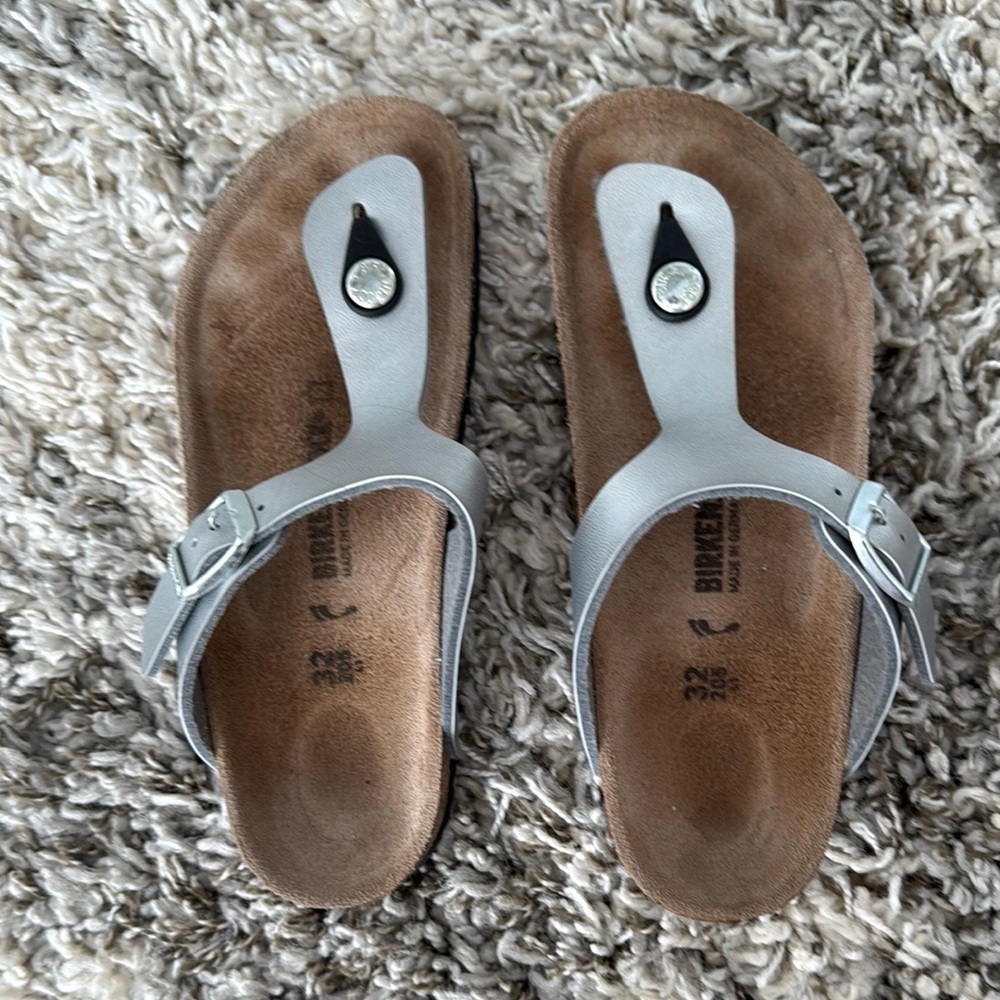 Birkenstock Women's Silver Sandals